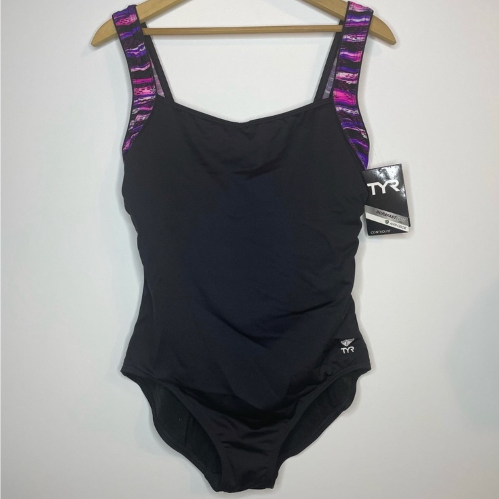 TYR Durafast Elite Square Neck Controlfit Swimsuit NWT Women’s Size 14